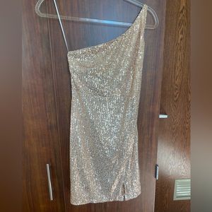 Brand New with Tags Hello Molly Gold Dress!!!
